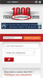 Mobile Screenshot of milclasificados.com.ar